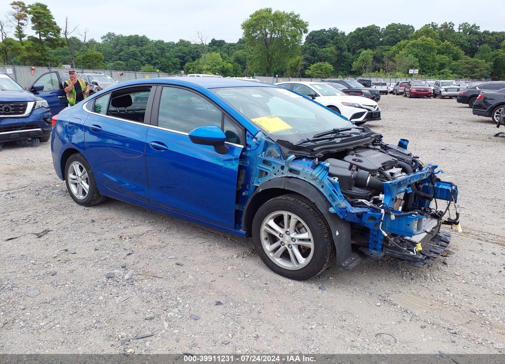 2018 CHEVROLET CRUZE LT AUTO VIN: 1G1BE5SM6J7147822