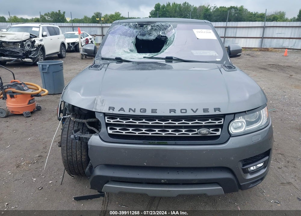 2016 LAND ROVER RANGE ROVER SPORT 3.0L V6 SUPERCHARGED SE VIN: SALWG2PF8GA118449