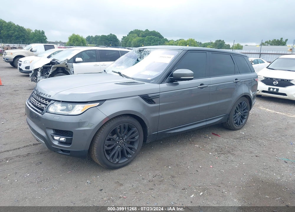 2016 LAND ROVER RANGE ROVER SPORT 3.0L V6 SUPERCHARGED SE VIN: SALWG2PF8GA118449