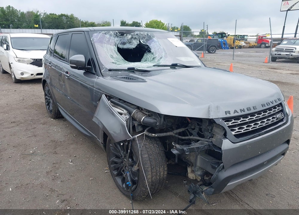 2016 LAND ROVER RANGE ROVER SPORT 3.0L V6 SUPERCHARGED SE VIN: SALWG2PF8GA118449