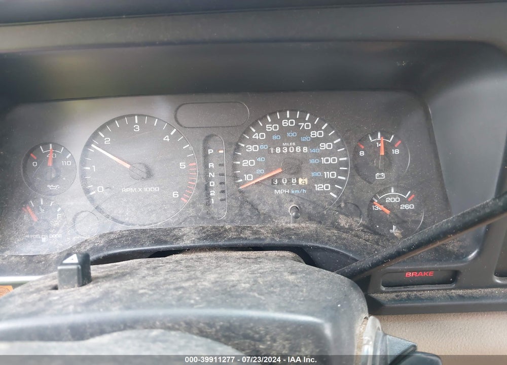 1997 DODGE RAM 1500 ST VIN: 3B7HC13Y1VG830961