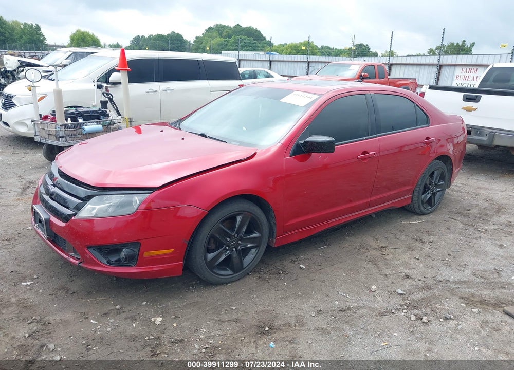 2011 FORD FUSION SPORT VIN: 3FAHP0KC9BR152471
