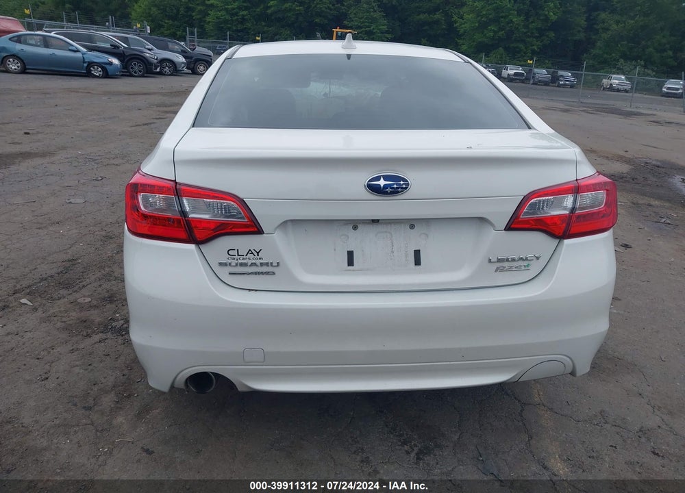 2016 SUBARU LEGACY 2.5I LIMITED VIN: 4S3BNAN60G3014695