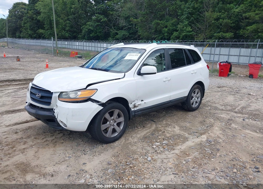2008 HYUNDAI SANTA FE LIMITED/SE VIN: 5NMSH13E98H154684