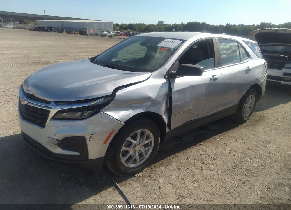 2022 CHEVROLET EQUINOX FWD LS VIN: 3GNAXHEV3NS168144