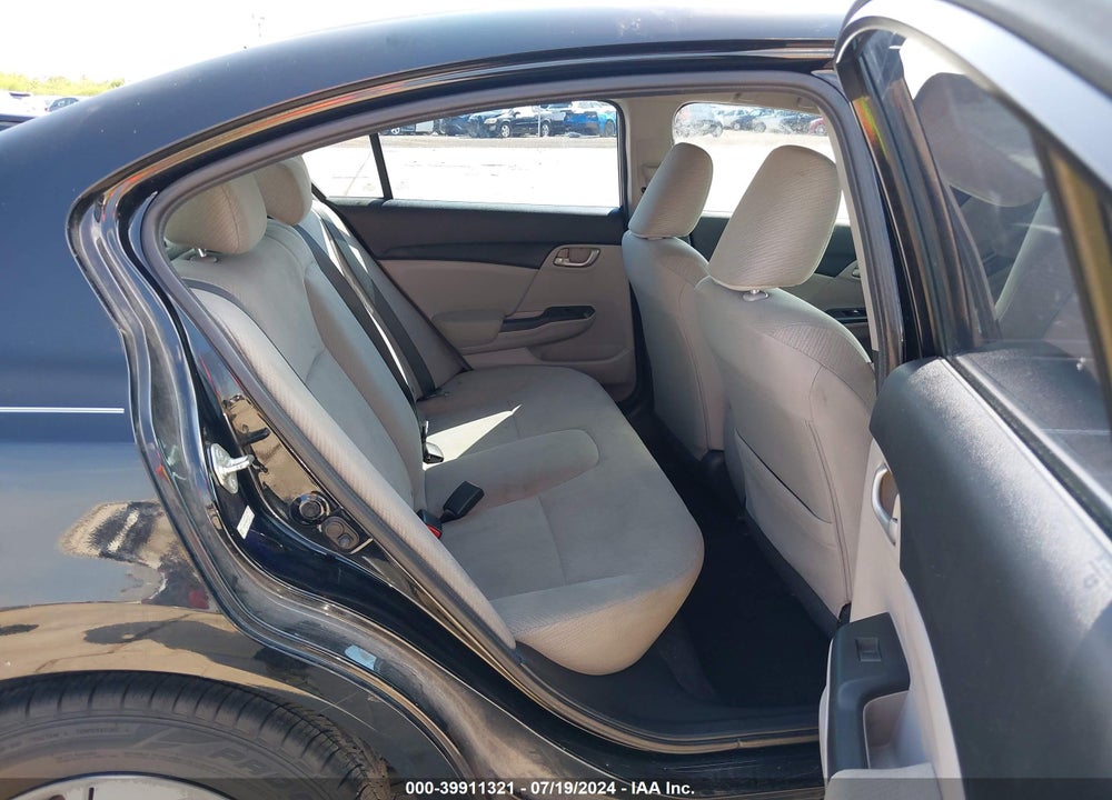 2013 HONDA CIVIC LX VIN: 19XFB2F58DE007181