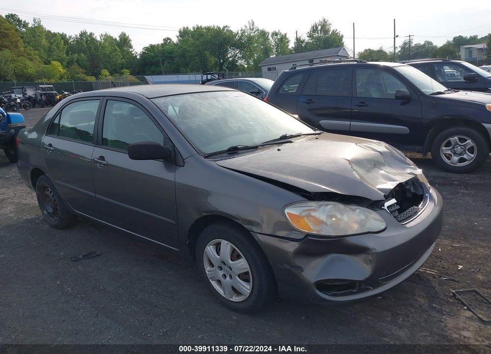 2008 TOYOTA COROLLA LE VIN: 2T1BR32E08C891451