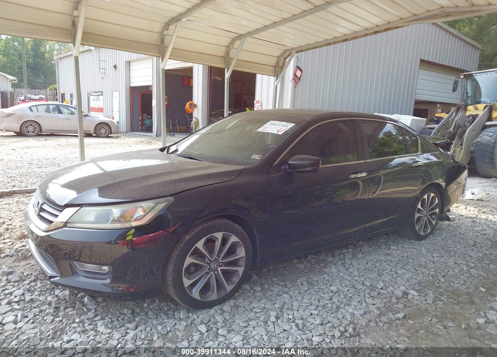 2013 HONDA ACCORD SPORT VIN: 1HGCR2F58DA133107