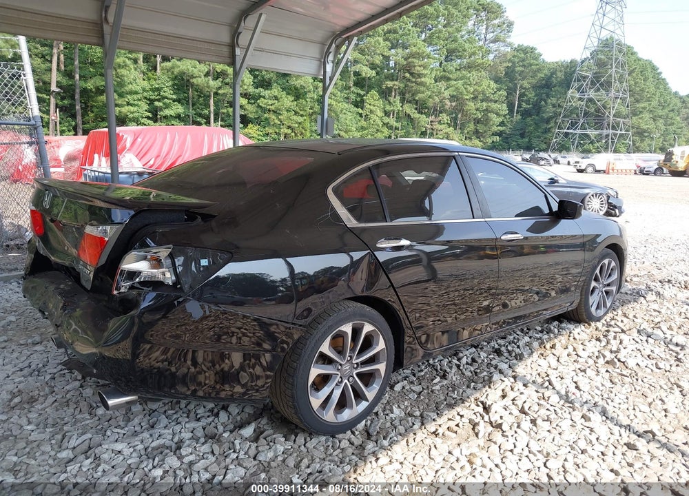 2013 HONDA ACCORD SPORT VIN: 1HGCR2F58DA133107