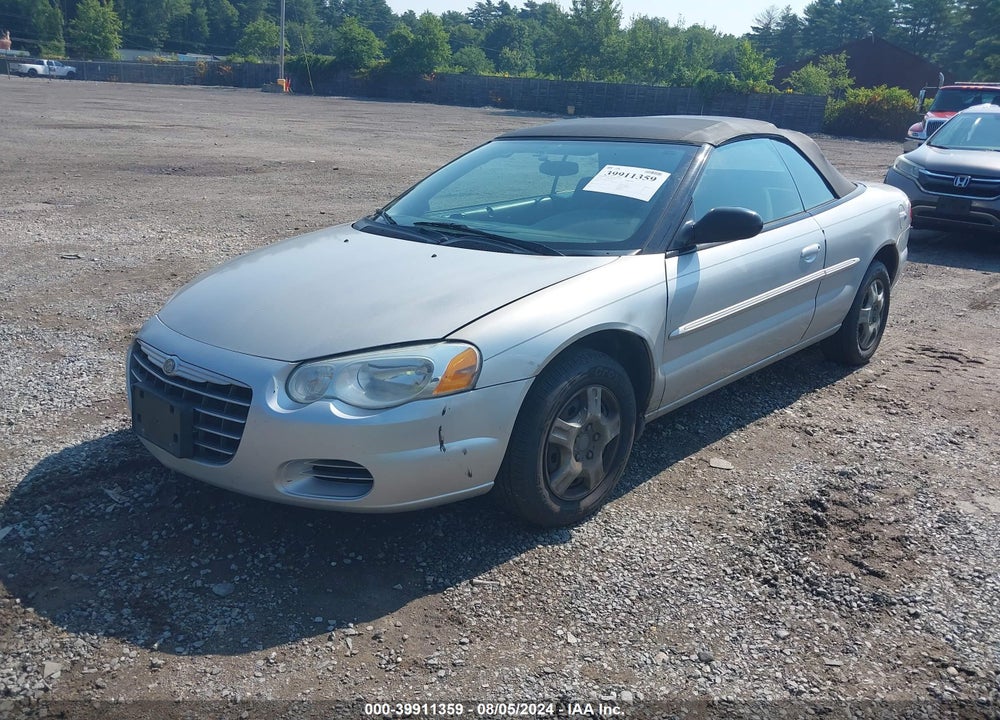 2004 CHRYSLER SEBRING LX VIN: 1C3EL45R84N196262