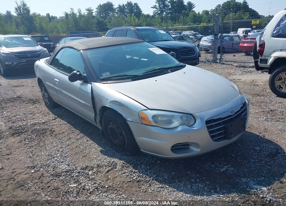 2004 CHRYSLER SEBRING LX VIN: 1C3EL45R84N196262