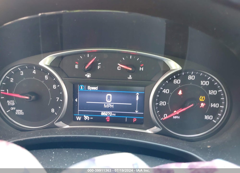 2019 GMC TERRAIN SLE VIN: 3GKALMEV4KL398573