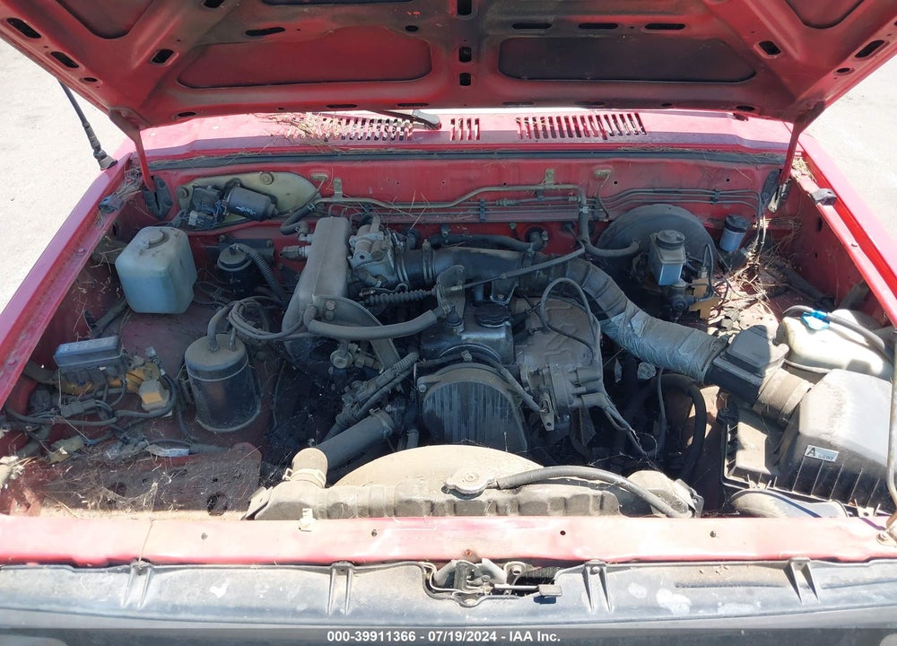 1991 MAZDA B2200 SHORT BED VIN: JM2UF1235M0118768
