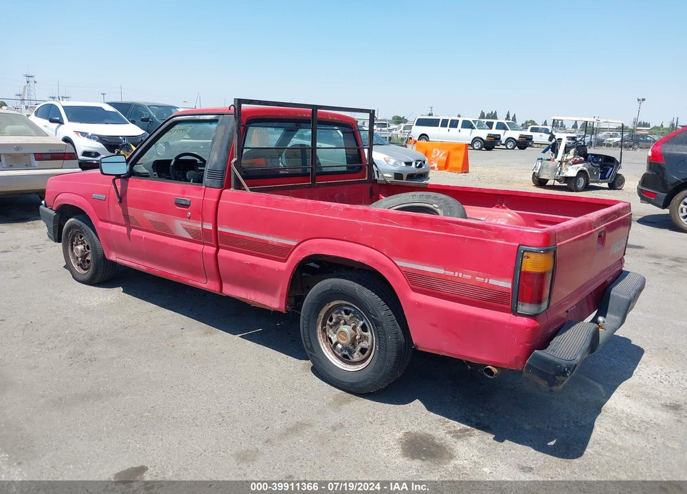 1991 MAZDA B2200 SHORT BED VIN: JM2UF1235M0118768
