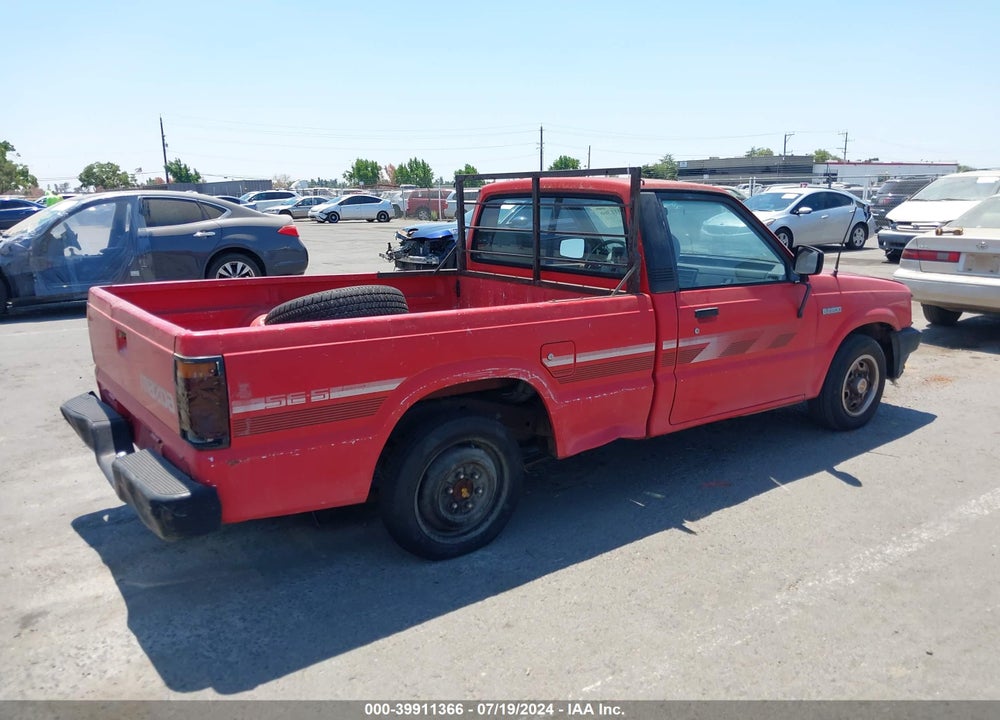1991 MAZDA B2200 SHORT BED VIN: JM2UF1235M0118768