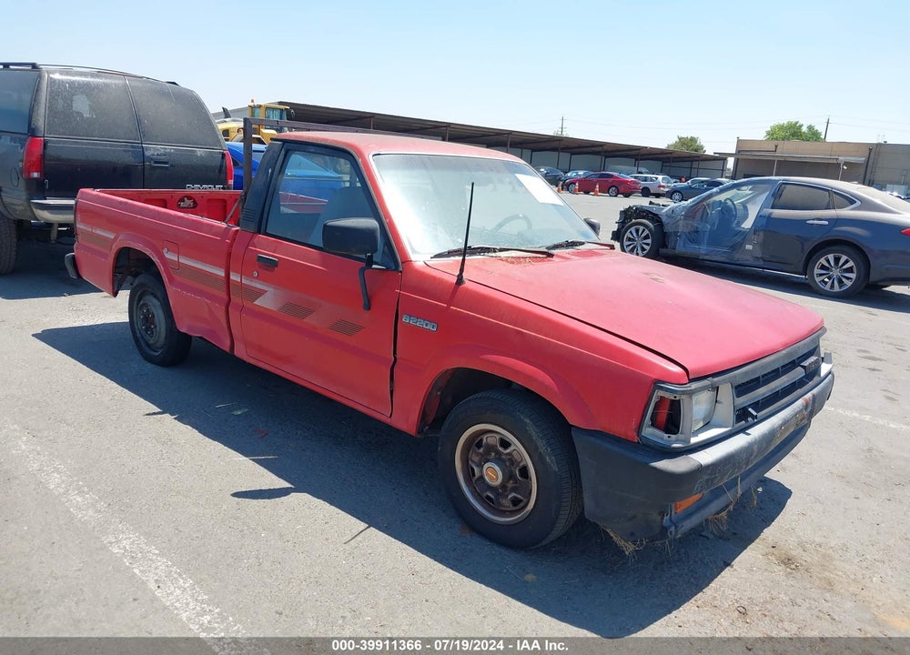 1991 MAZDA B2200 SHORT BED VIN: JM2UF1235M0118768