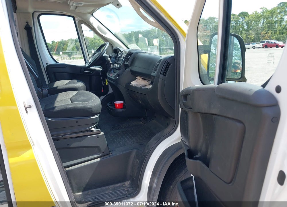 2021 RAM PROMASTER 1500 HIGH ROOF 136 WB VIN: 3C6ERVBG4ME505594
