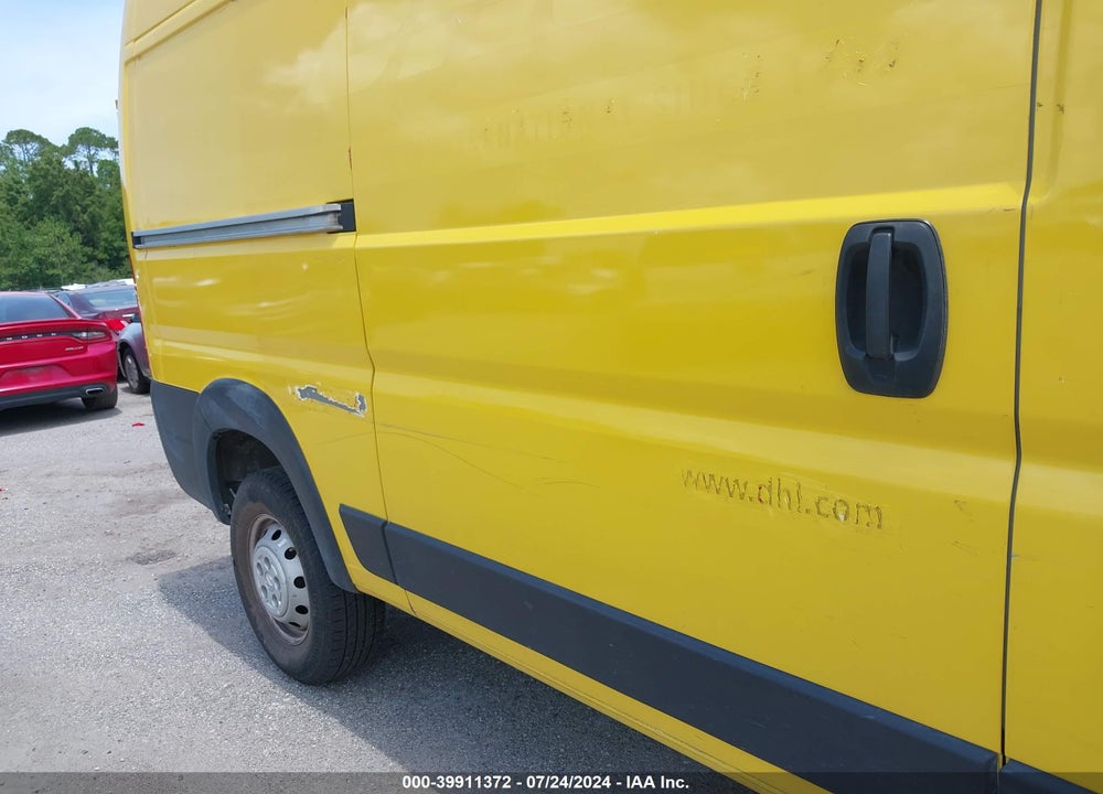 2021 RAM PROMASTER 1500 HIGH ROOF 136 WB VIN: 3C6ERVBG4ME505594