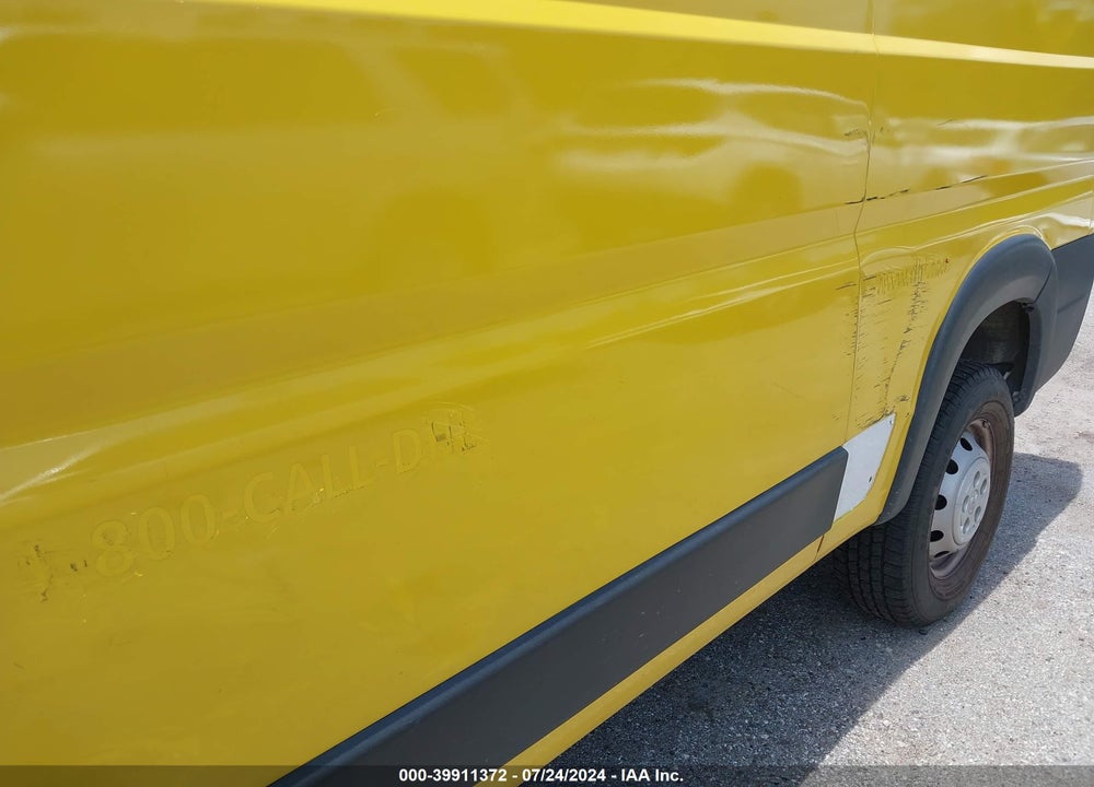 2021 RAM PROMASTER 1500 HIGH ROOF 136 WB VIN: 3C6ERVBG4ME505594
