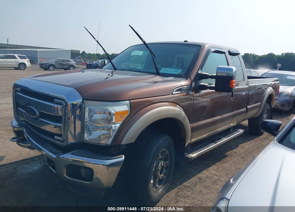 2012 FORD F-250 LARIAT VIN: 1FT7X2B61CEB65733