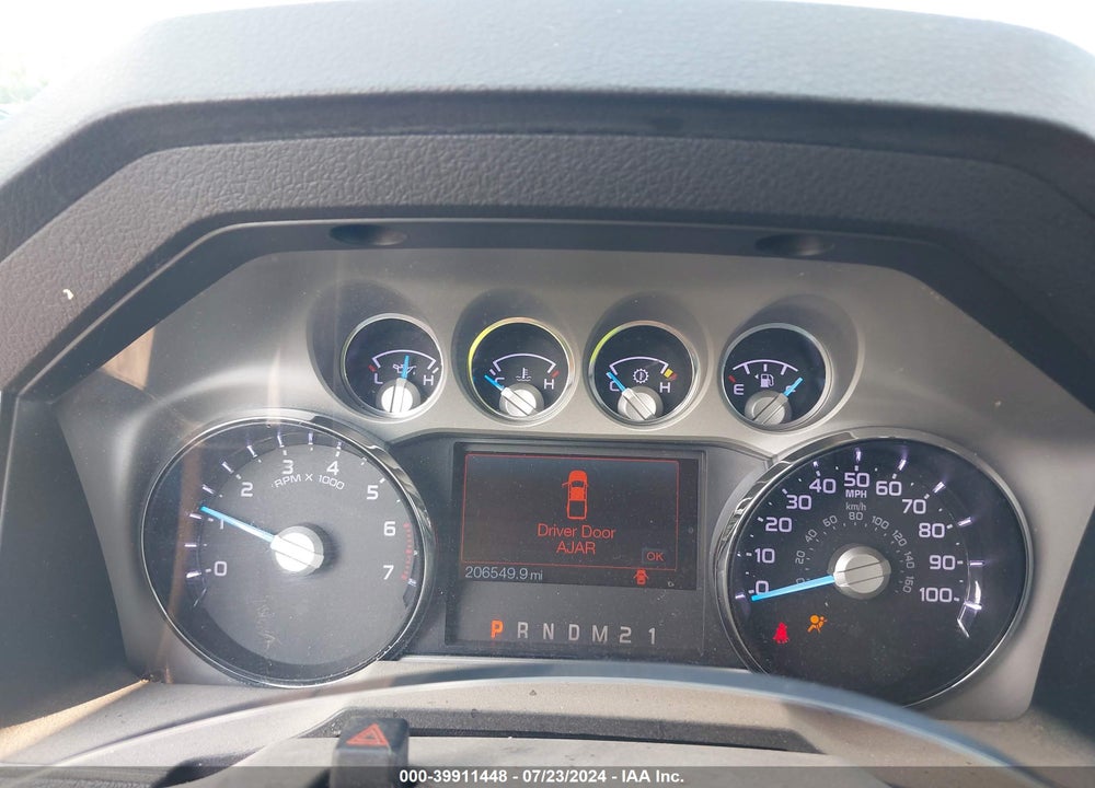 2012 FORD F-250 LARIAT VIN: 1FT7X2B61CEB65733