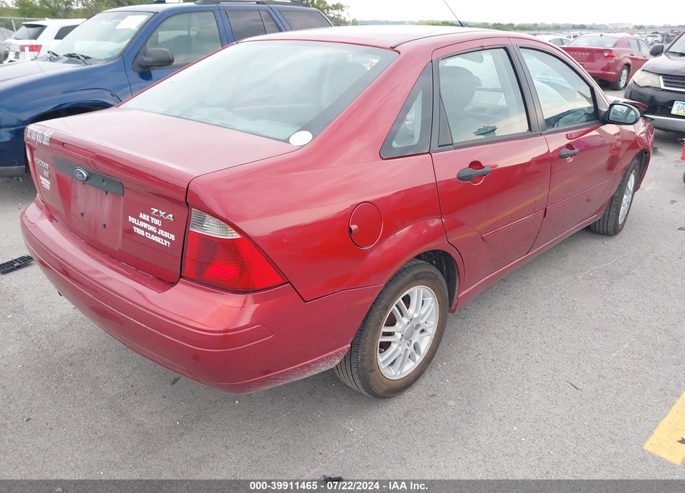 2005 FORD FOCUS ZX4 VIN: 1FAFP34N65W149486