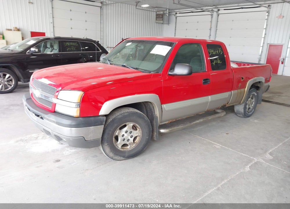 2004 CHEVROLET SILVERADO 1500 Z71 VIN: 1GCEK19T44Z199431