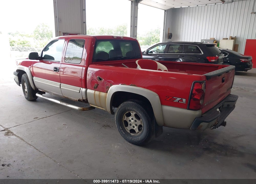 2004 CHEVROLET SILVERADO 1500 Z71 VIN: 1GCEK19T44Z199431