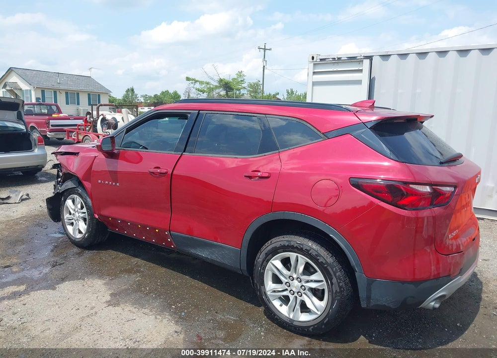 2019 CHEVROLET BLAZER VIN: 3GNKBCRS7KS604186