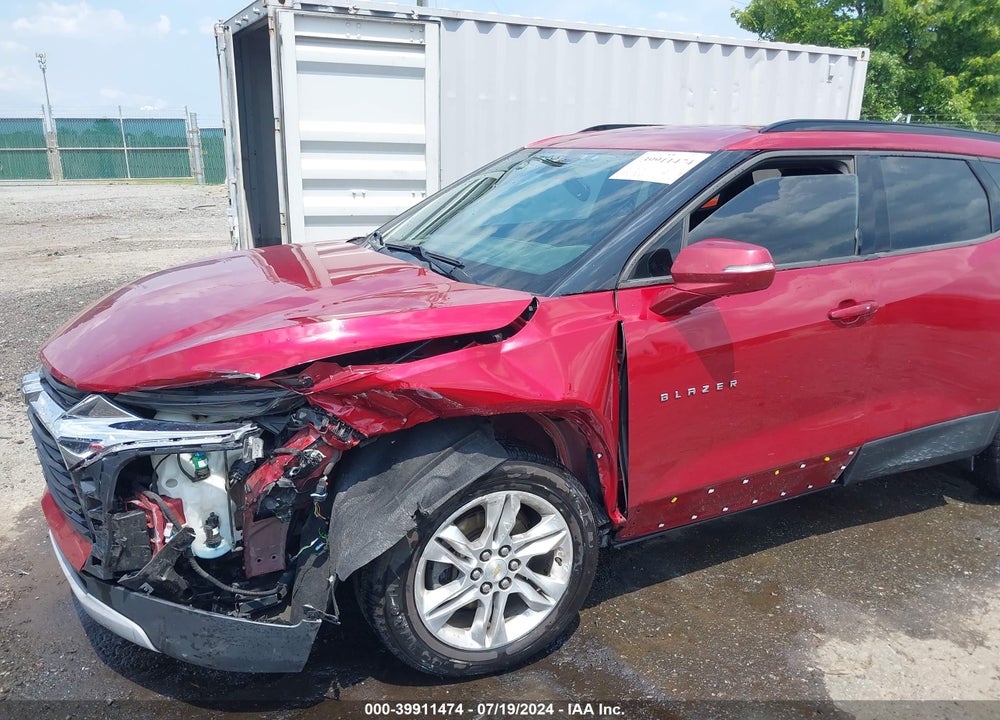 2019 CHEVROLET BLAZER VIN: 3GNKBCRS7KS604186