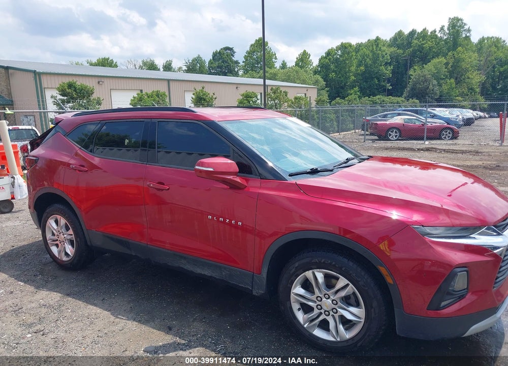 2019 CHEVROLET BLAZER VIN: 3GNKBCRS7KS604186