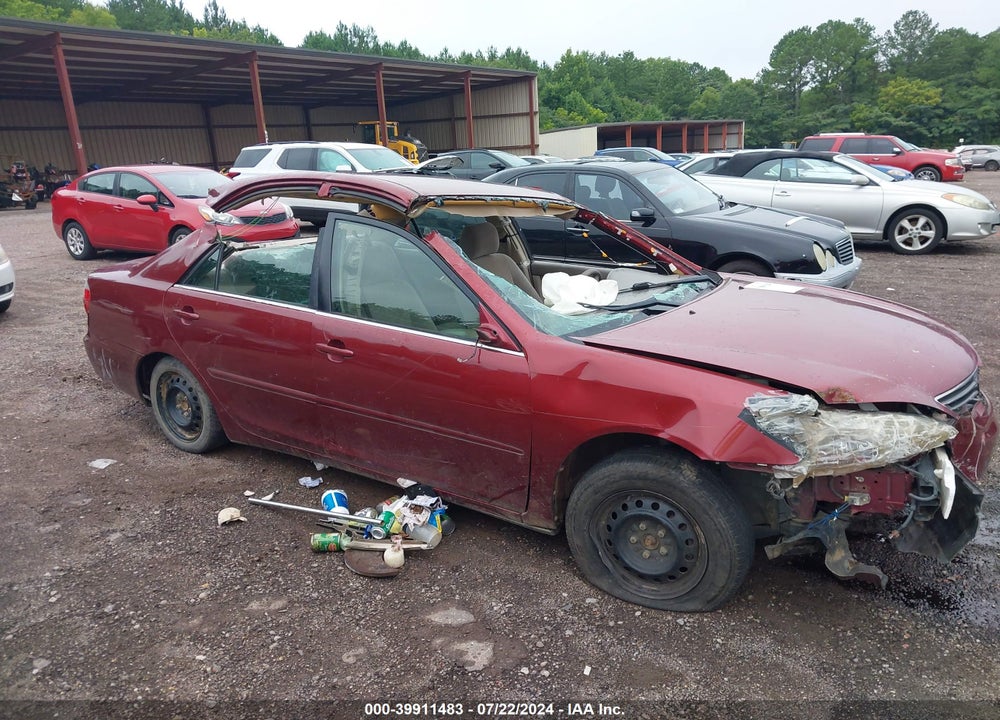 2005 TOYOTA CAMRY LE VIN: 4T1BE32KX5U392510