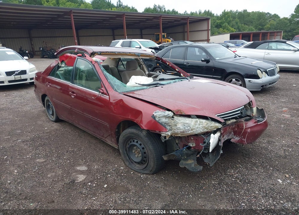2005 TOYOTA CAMRY LE VIN: 4T1BE32KX5U392510
