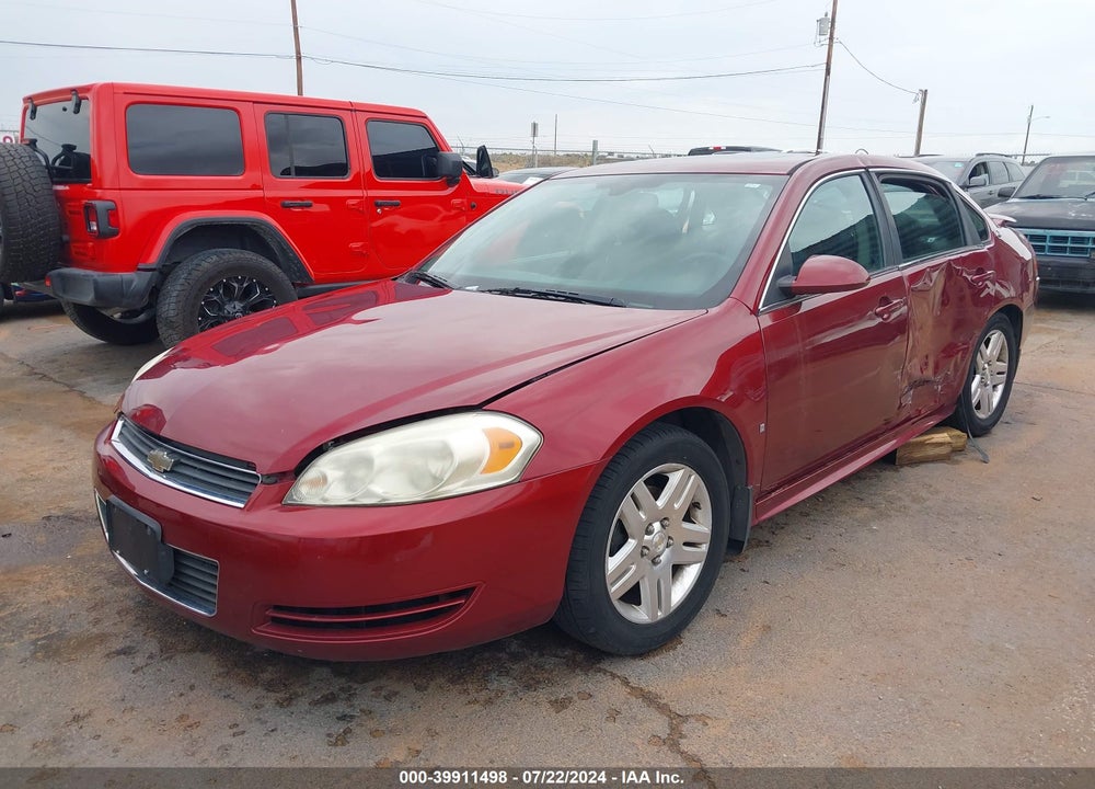 2009 CHEVROLET IMPALA LT VIN: 2G1WT57K091320564