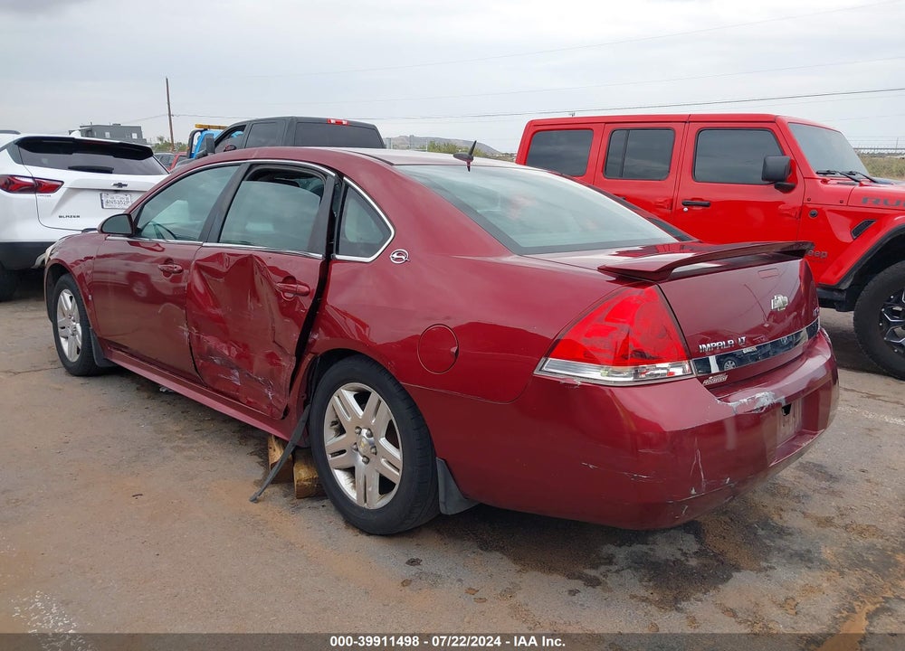 2009 CHEVROLET IMPALA LT VIN: 2G1WT57K091320564