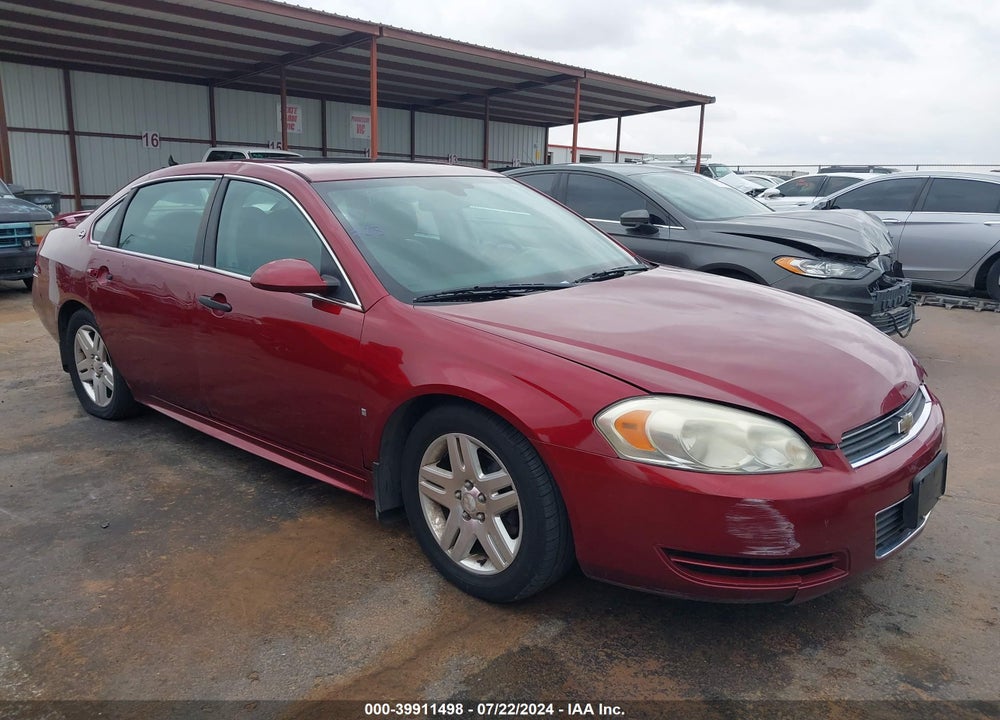 2009 CHEVROLET IMPALA LT VIN: 2G1WT57K091320564