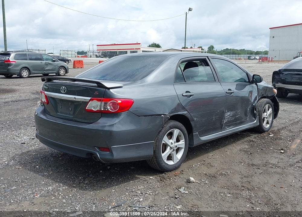 2011 TOYOTA COROLLA S VIN: 2T1BU4EE2BC745429