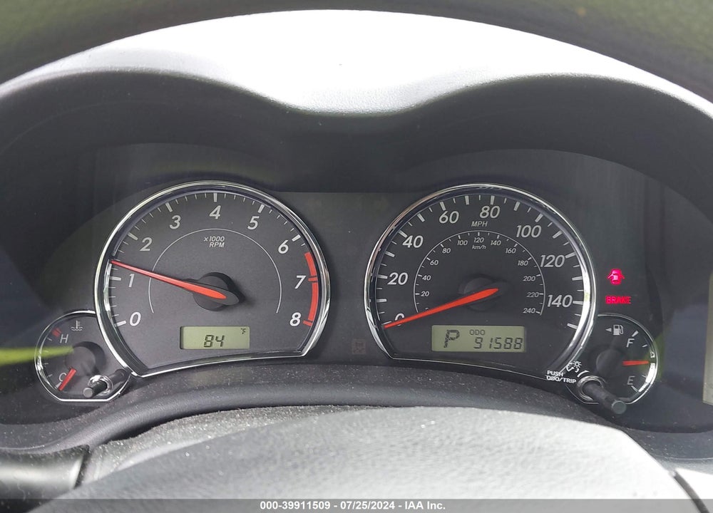 2011 TOYOTA COROLLA S VIN: 2T1BU4EE2BC745429