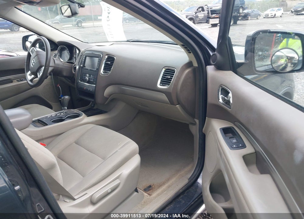 2013 DODGE DURANGO SXT VIN: 1C4RDJAG5DC540140