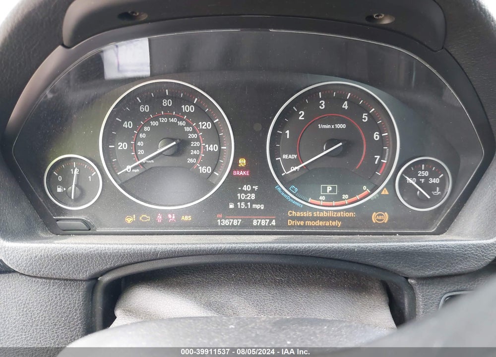 2014 BMW 335I VIN: WBA3A9C52EF477536