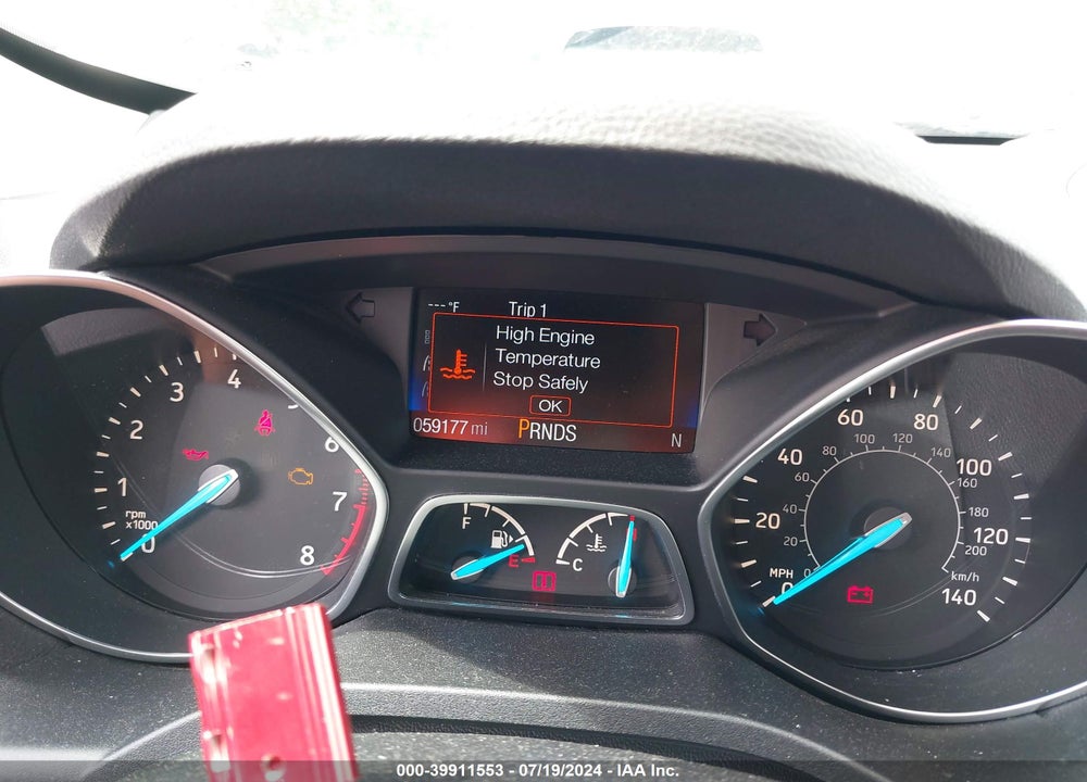 2017 FORD ESCAPE TITANIUM VIN: 1FMCU0JD6HUD03738