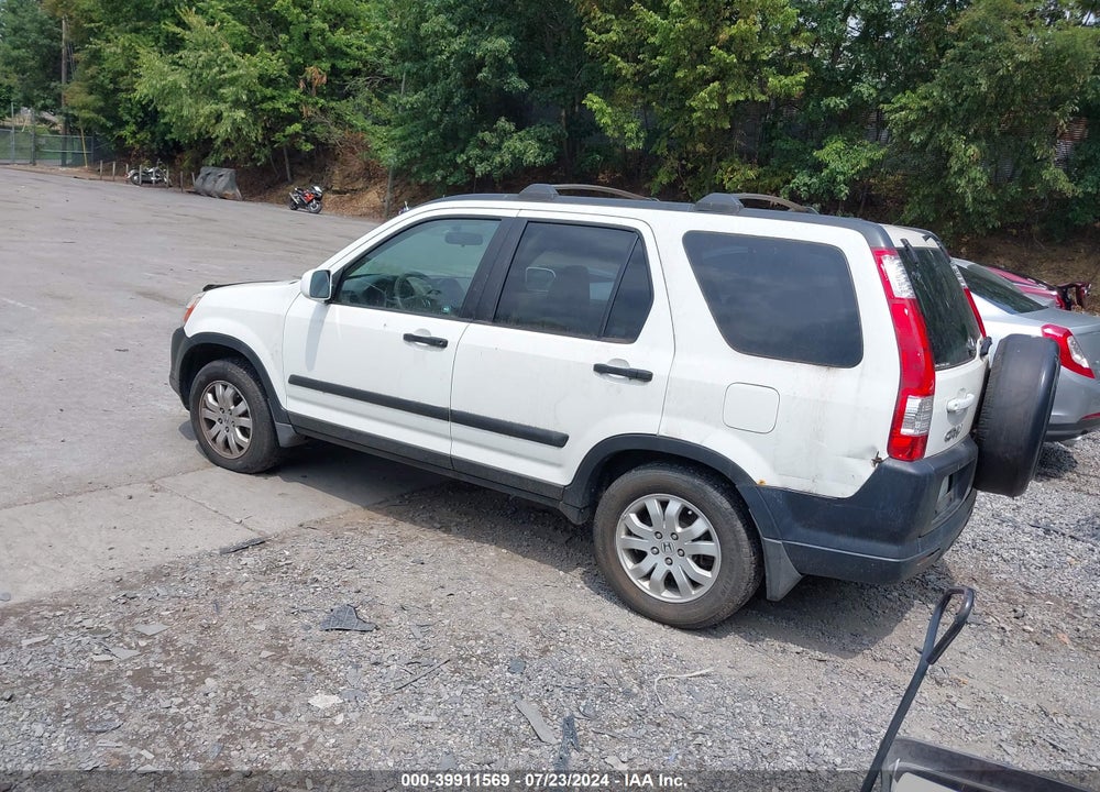 2006 HONDA CR-V EX VIN: SHSRD78826U402393