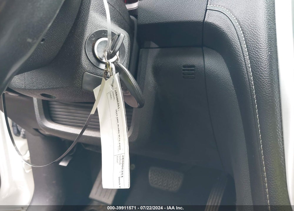 2015 GMC ACADIA SLT-1 VIN: 1GKKVRKD9FJ123494