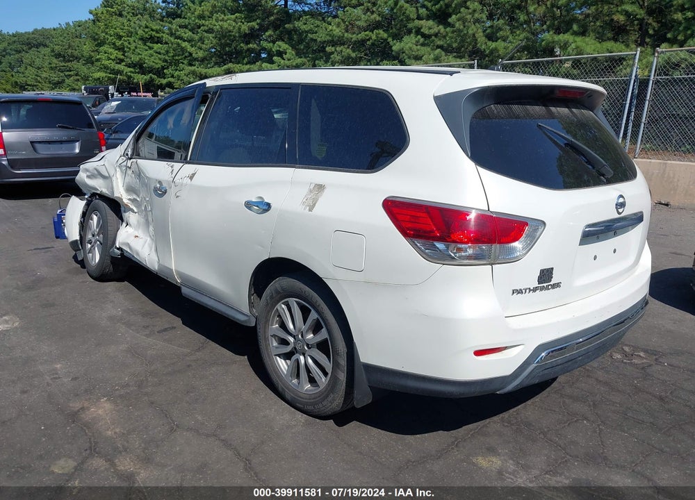 2013 NISSAN PATHFINDER S VIN: 5N1AR2MN1DC617550