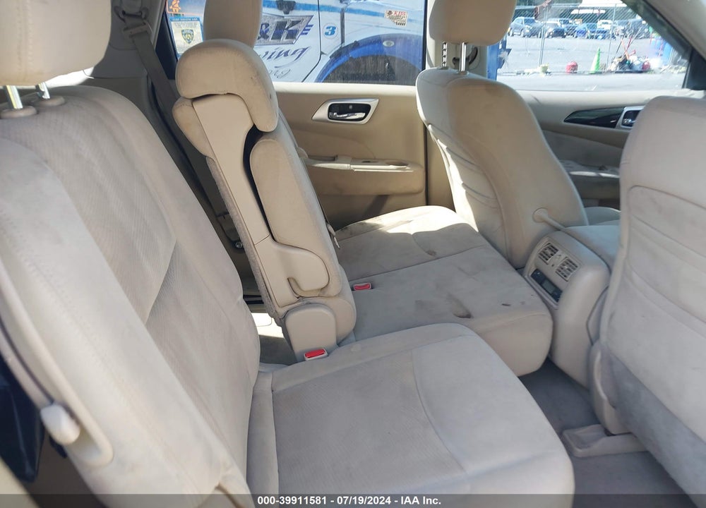 2013 NISSAN PATHFINDER S VIN: 5N1AR2MN1DC617550
