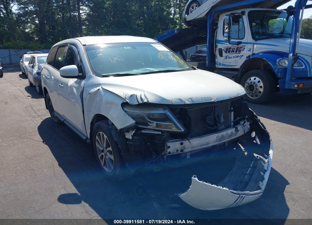 2013 NISSAN PATHFINDER S VIN: 5N1AR2MN1DC617550