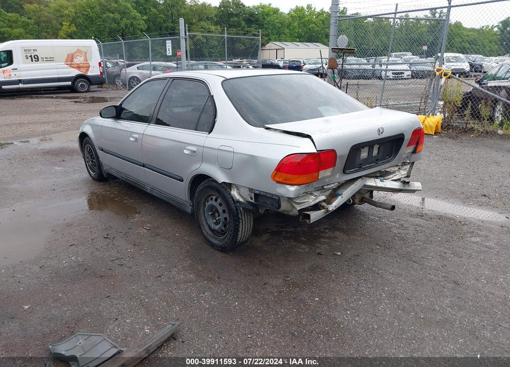 1998 HONDA CIVIC LX VIN: 2HGEJ6672WH530261