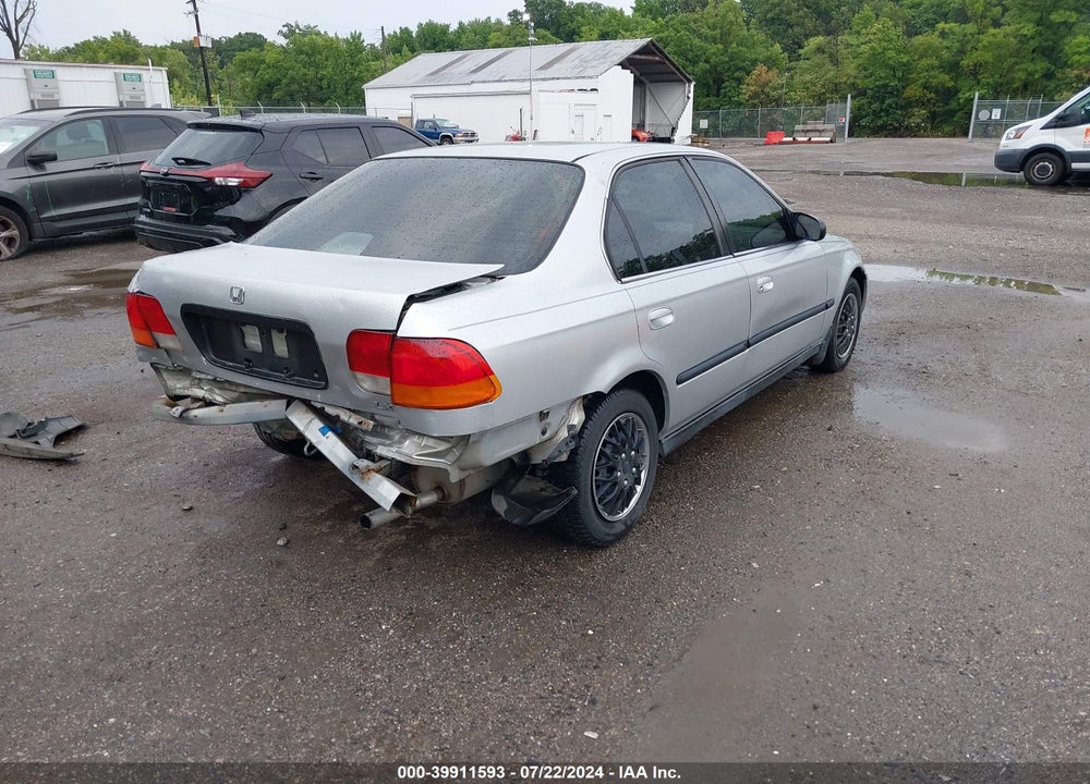 1998 HONDA CIVIC LX VIN: 2HGEJ6672WH530261