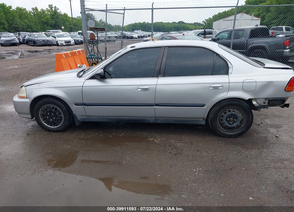 1998 HONDA CIVIC LX VIN: 2HGEJ6672WH530261