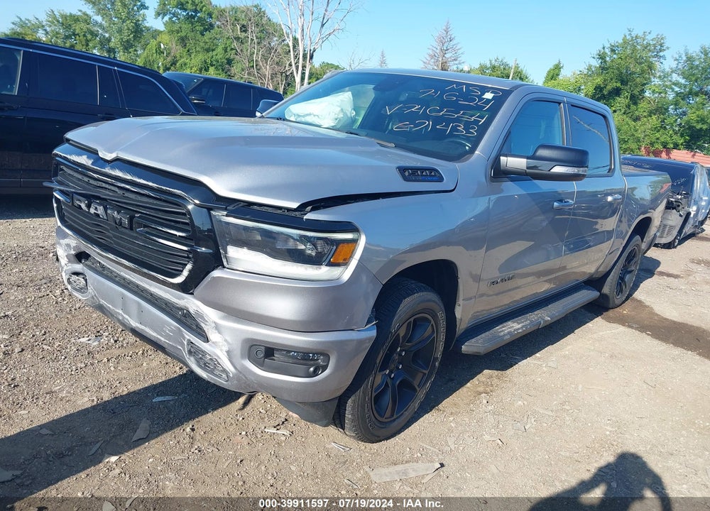 2021 RAM 1500 BIG HORN 4X4 5'7 BOX VIN: 1C6SRFFT8MN746554